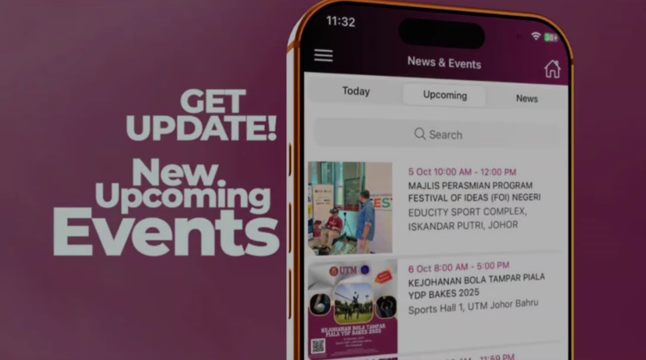 Contoh kerja kandungan media sosial